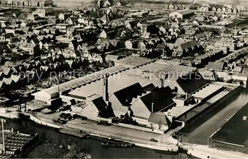 AK / Ansichtskarte Aalsmeer Fliegeraufnahme Auktionszentrale  Aalsmeer