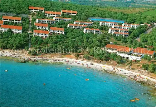 AK / Ansichtskarte Porec Naturist Solaris Hotels Ferienanlage Strand Fliegeraufnahme Porec