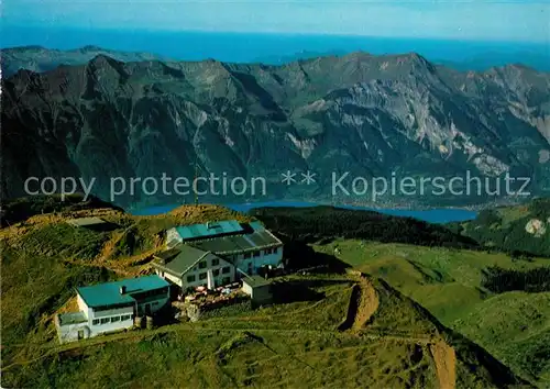 AK / Ansichtskarte Grindelwald Berggasthaus Faulhorn Brienzersee Berner Oberland Alpen Fliegeraufnahme Grindelwald