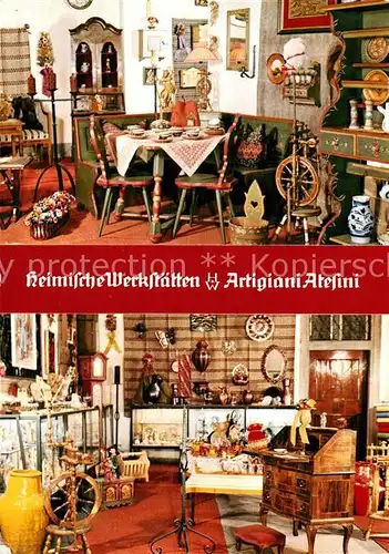 AK / Ansichtskarte Bozen_Suedtirol Heimische Werkstaetten Artigiani Atesini Bozen Suedtirol