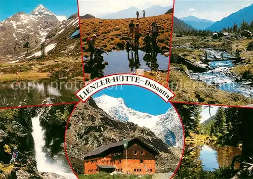 AK / Ansichtskarte Lienz_Tirol Bergwanderung ueber den Iselsberg durch das Debanttal zur Lienzer Huette Lienz Tirol