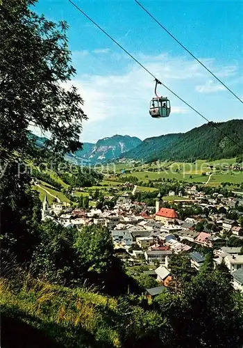 AK / Ansichtskarte Schladming_Obersteiermark Planaibahn Bergbahn Panorama Alpen Schladming_Obersteiermark
