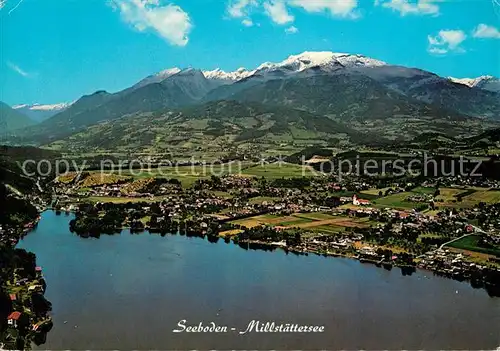 AK / Ansichtskarte Seeboden_Millstaettersee Fliegeraufnahme Seeboden_Millstaettersee