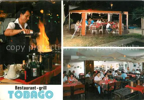 AK / Ansichtskarte Puerto_Rico_Gran_Canaria Restaurant Grill Tobago Puerto_Rico_Gran_Canaria