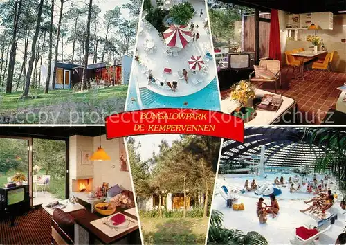 AK / Ansichtskarte Westerhoven De Kempervennen Bungalowpark Schwimmbad Westerhoven