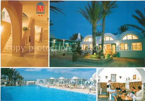AK / Ansichtskarte Djerba Hotel Medina Swimming Pool Palmen Djerba