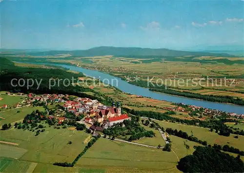 AK / Ansichtskarte Maria_Taferl mit Marbach an der Donau Fliegeraufnahme Maria Taferl