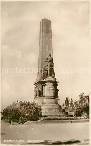 AK / Ansichtskarte Biebrich_Wiesbaden Landesdenkmal Biebrich_Wiesbaden