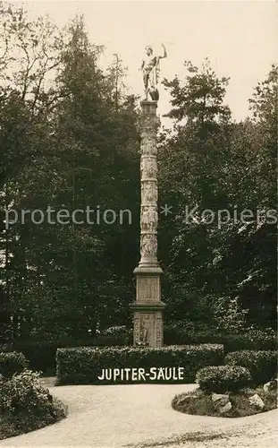 AK / Ansichtskarte Saalburg_Taunus Jupitersaeule Saalburg Taunus