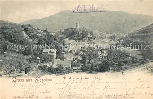 AK / Ansichtskarte Eppstein_Taunus Panorama Burg Eppstein_Taunus