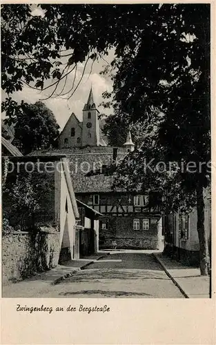 AK / Ansichtskarte Zwingenberg_Bergstrasse Stadtansicht Zwingenberg_Bergstrasse