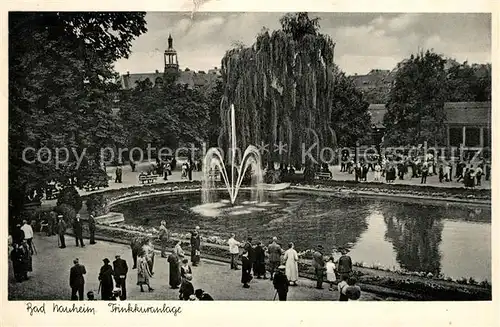 AK / Ansichtskarte Bad_Nauheim Trinkkuranlage Bad_Nauheim