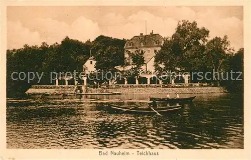 AK / Ansichtskarte Bad_Nauheim Teichhaus Bad_Nauheim
