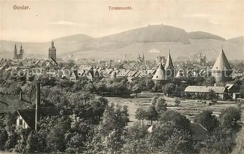 AK / Ansichtskarte Goslar Panorama Goslar