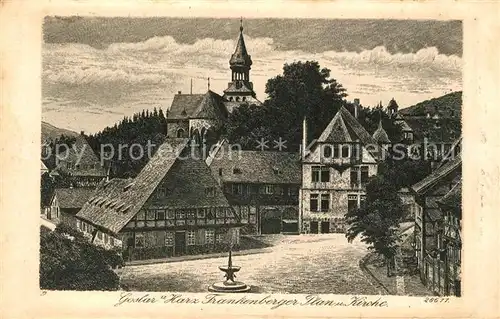 AK / Ansichtskarte Goslar Frankenberger Plan Kirche Goslar
