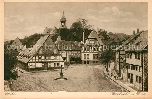 AK / Ansichtskarte Goslar Frankenberger Plan Goslar