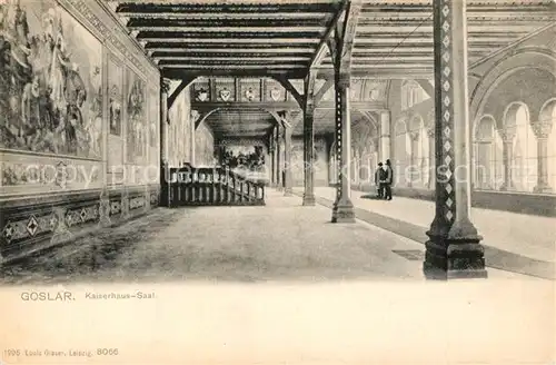 AK / Ansichtskarte Goslar Kaiserhaus Saal Goslar