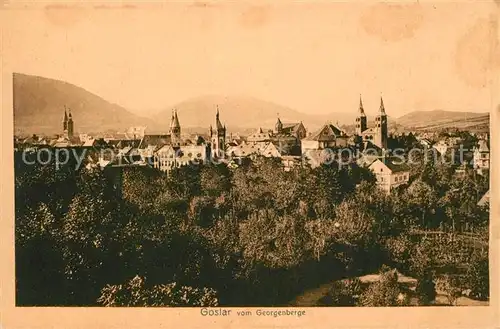 AK / Ansichtskarte Goslar Panorama Goslar