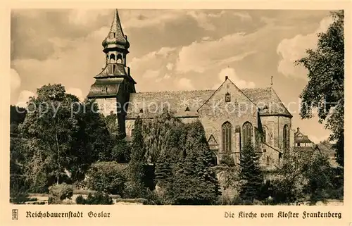 AK / Ansichtskarte Goslar Kirche Kloster Frankenberg Goslar