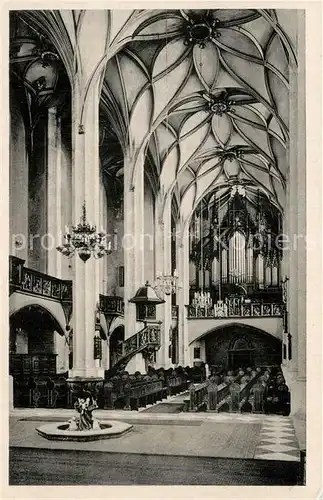 AK / Ansichtskarte Annaberg Buchholz_Erzgebirge Annenkirche Orgel Annaberg Buchholz
