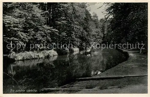 AK / Ansichtskarte Himmelpfort Aue Ruderboot Himmelpfort