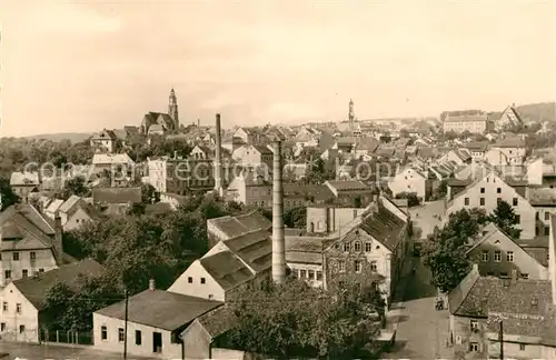 AK / Ansichtskarte Kamenz_Sachsen Kirche Panorama Kamenz Sachsen