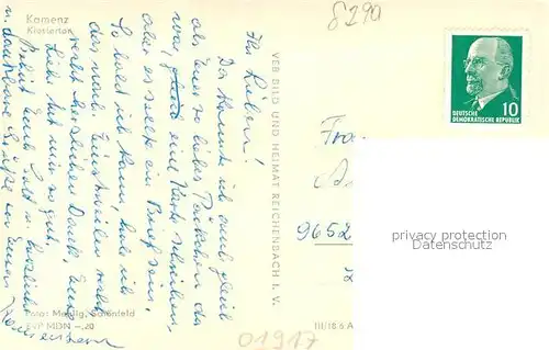 AK / Ansichtskarte Kamenz_Sachsen Klostertor Kamenz Sachsen