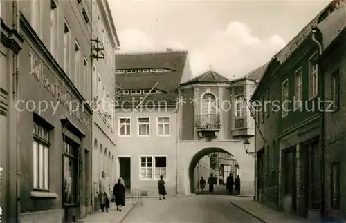 AK / Ansichtskarte Kamenz_Sachsen Klostertor Kamenz Sachsen