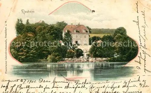 AK / Ansichtskarte Bad_Nauheim Teichhaus Bad_Nauheim