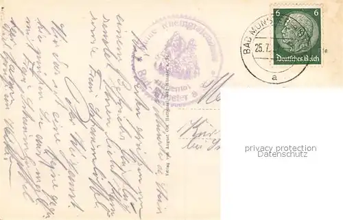 AK / Ansichtskarte Bad_Muenster_Stein_Ebernburg Rheingrafenstein Gans Bad_Muenster