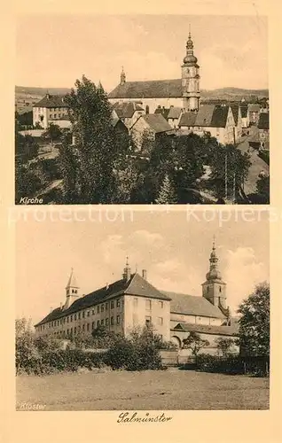 AK / Ansichtskarte Salmuenster_Bad_Soden Kloster Kirche Salmuenster_Bad_Soden