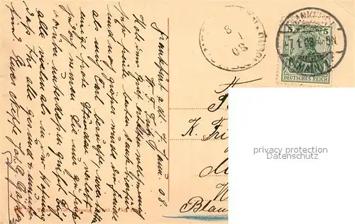 AK / Ansichtskarte Frankfurt_Main Hohenzollernplatz Kirche Frankfurt Main