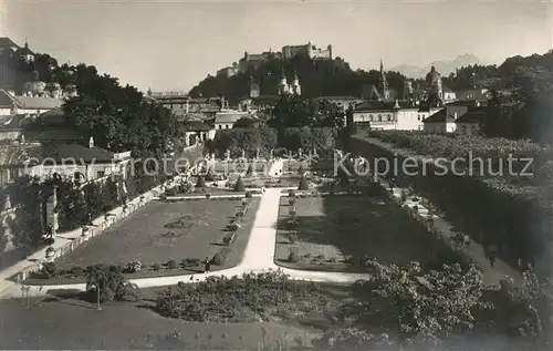 AK / Ansichtskarte Salzburg_Oesterreich Mirabellgarten Salzburg_Oesterreich