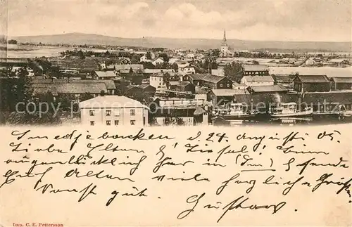 AK / Ansichtskarte Smedjebacken Ortsansicht 