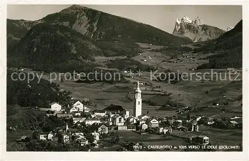 AK / Ansichtskarte Castelrotto verso le Odle Dolomiti Castelrotto