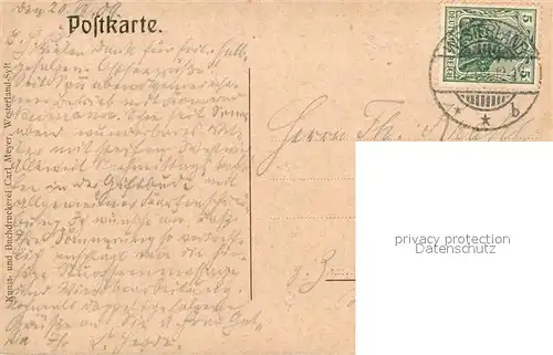 AK / Ansichtskarte Sylt Friesenhaus Sylt