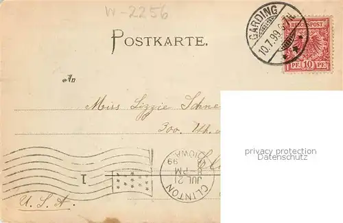 AK / Ansichtskarte Garding Osterstrasse Garding