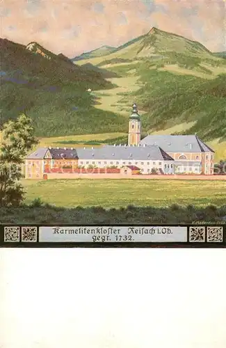 AK / Ansichtskarte Reisach_Oberaudorf Karmelitenkloster Reisach Gemaelde Reisach Oberaudorf