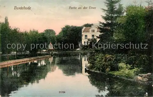 AK / Ansichtskarte Buxtehude Partie an der Viver Buxtehude