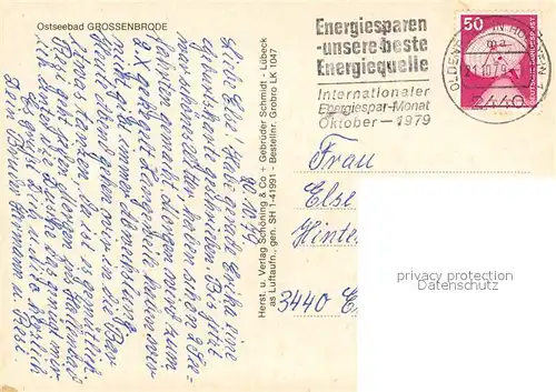 AK / Ansichtskarte Grossenbrode_Ostseebad Fliegeraufnahme mit Strand Camping Grossenbrode_Ostseebad