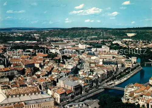 AK / Ansichtskarte Verdun_Meuse Fliegeraufnahme Brueckenpartie Verdun Meuse