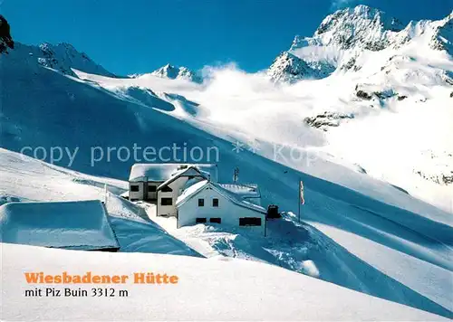 AK / Ansichtskarte Piz_Buin_Grond Wiesbadener Huette Galtuer Piz_Buin_Grond