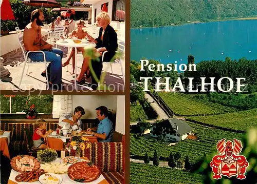 AK / Ansichtskarte Kaltern_Weinstrasse_Tirol Pension Thalhof Kaltern_Weinstrasse_Tirol