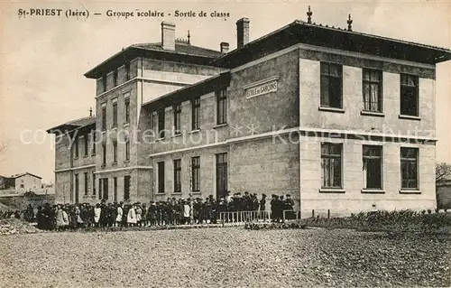 AK / Ansichtskarte Saint Priest_Rhone Groupe Scolaire Ecole de Garcons  Saint Priest_Rhone