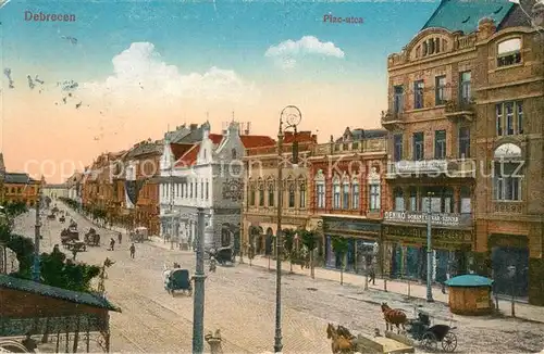 AK / Ansichtskarte Debrecen_Debrezin Piac Utca  Debrecen Debrezin