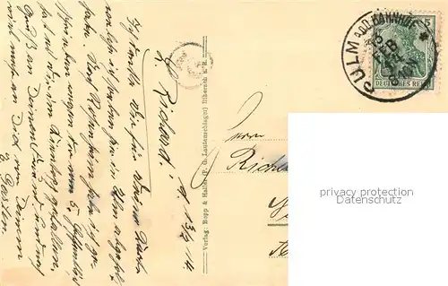 AK / Ansichtskarte Biberach_Riss  Biberach Riss