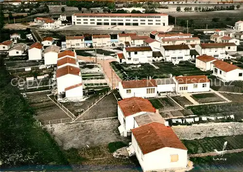 AK / Ansichtskarte Tonnay Charente Vue Aerienne Groupe Scolaire Perriere  Tonnay Charente