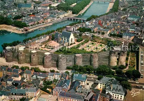 AK / Ansichtskarte Angers Fliegeraufnahme Le Chateau  Angers