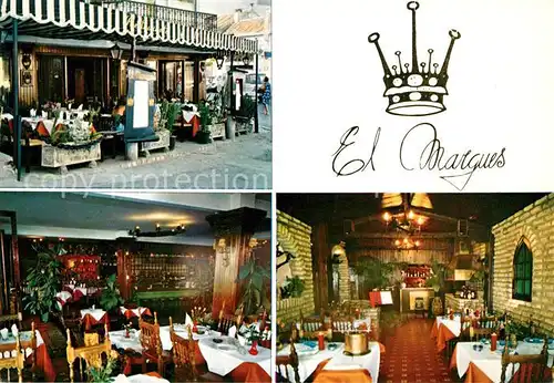 AK / Ansichtskarte Torremolinos Bar Restaurant el Marques Torremolinos