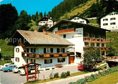 AK / Ansichtskarte Partenen_Vorarlberg Gasthaus Hubertusklause Partenen Vorarlberg